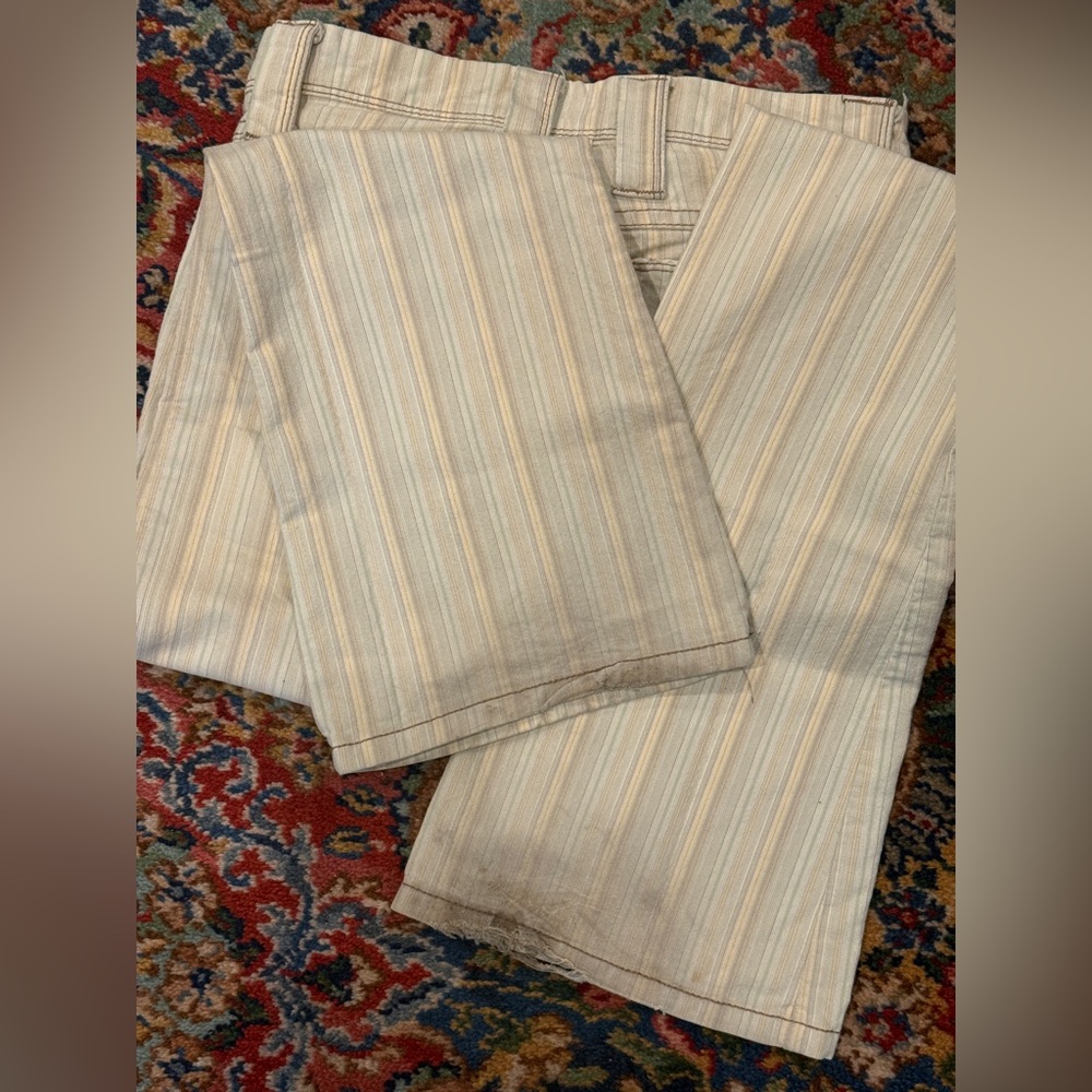 Frankie B Y2K Vintage Low Rise Flare Leg trouser pants - Size 0 - Picture 8 of 8
